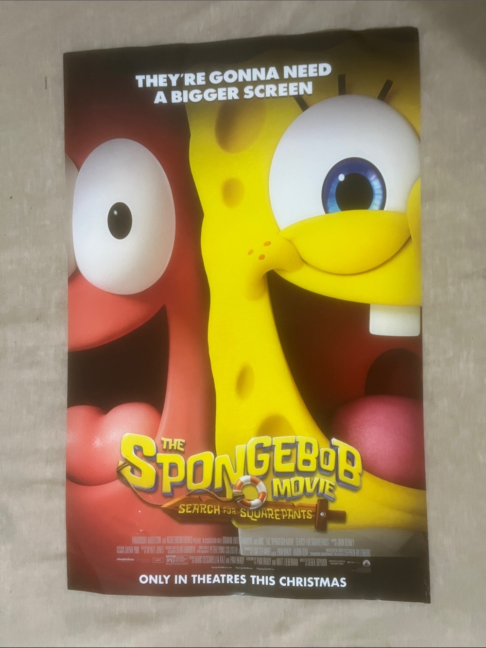 Spongebob Patrick holder doll & Posters NEW - Picture 13 of 14